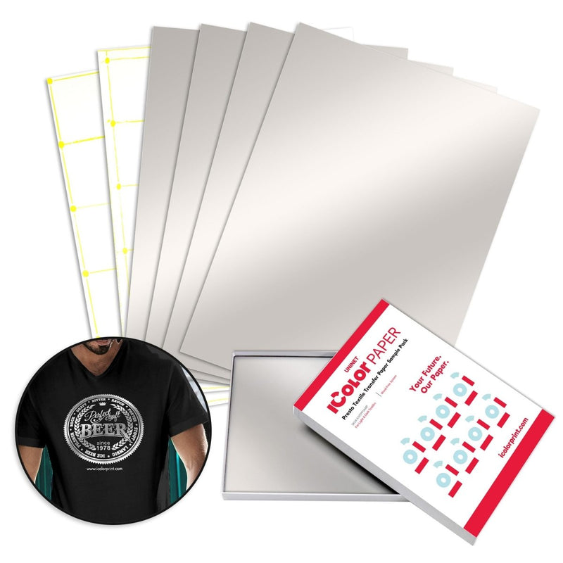 Uninet iColor Presto! 2 Step Metallic Silver Media & Adhesive - 8.27 in x 11.69 in - Swing Design2