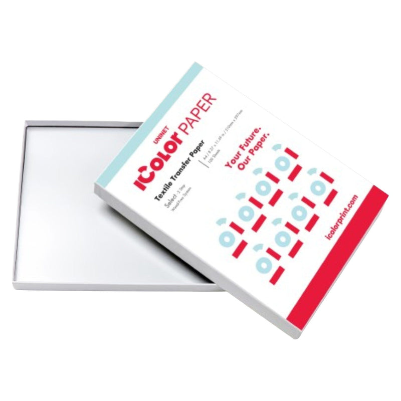 Uninet Select 2 Step Transfer & Adhesive Media Kit 8.27" x 11.69" - 100 Pack Sublimation Bundle UniNET