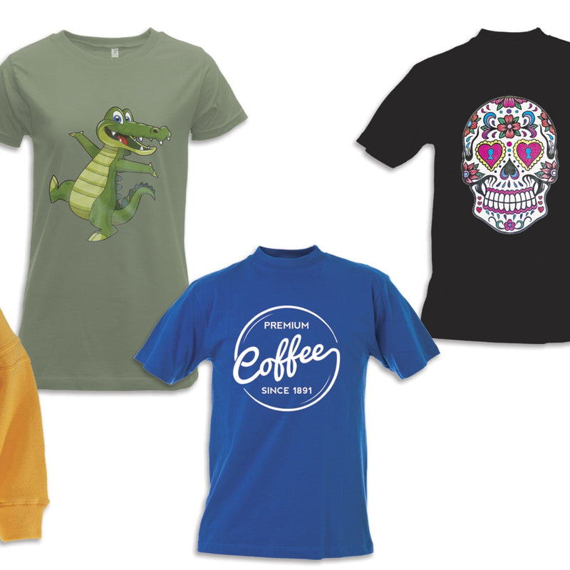 Uninet Select 2 Step Transfer & Adhesive Media Kit 8.27" x 11.69" - 100 Pack Sublimation Bundle UniNET