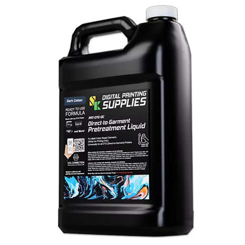 Uninet SK DTG Dark Cotton Pretreatment Liquid - 1 Gallon DTG Bundles UniNET