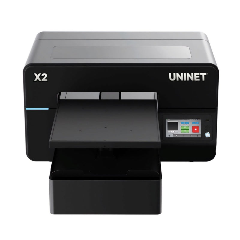 Uninet X2 DTG & DTF Combo Printer with Geo Knight Heat Press - Swing Design5