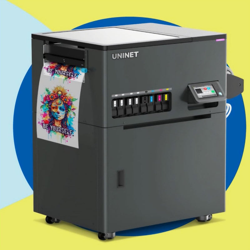 Uninet Xpress 8 Head DTF Printer with Integrated Shaker Bundle - 17 in - Swing Design8
