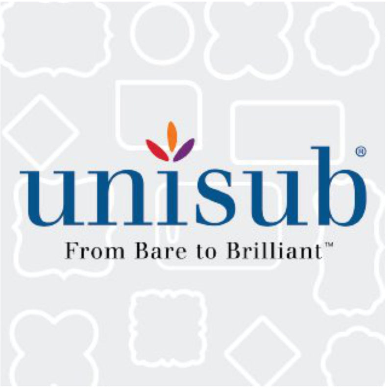 Unisub Sublimation License Plate Blank - 5.88" x 11.88" - 5656 Sublimation Unisub