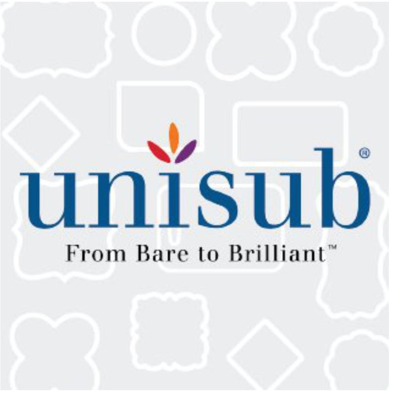 Unisub Sublimation Rectangle Keychain Blank 3" x 1.25" - 5525 - Swing Design