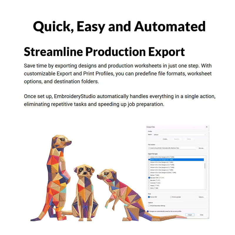 Wilcom EmbroideryStudio Decorating & Digitizing Software 2026 Full License Software Wilcom