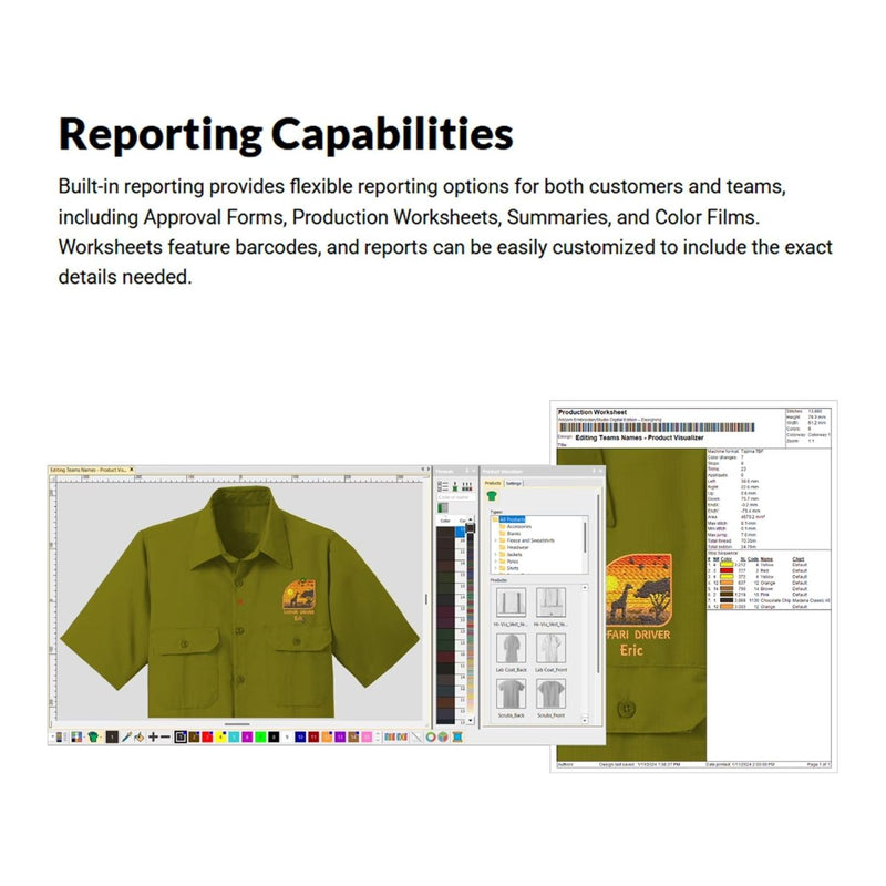 Wilcom EmbroideryStudio Designing & Digitizing Software 2026 Full License - Swing Design5