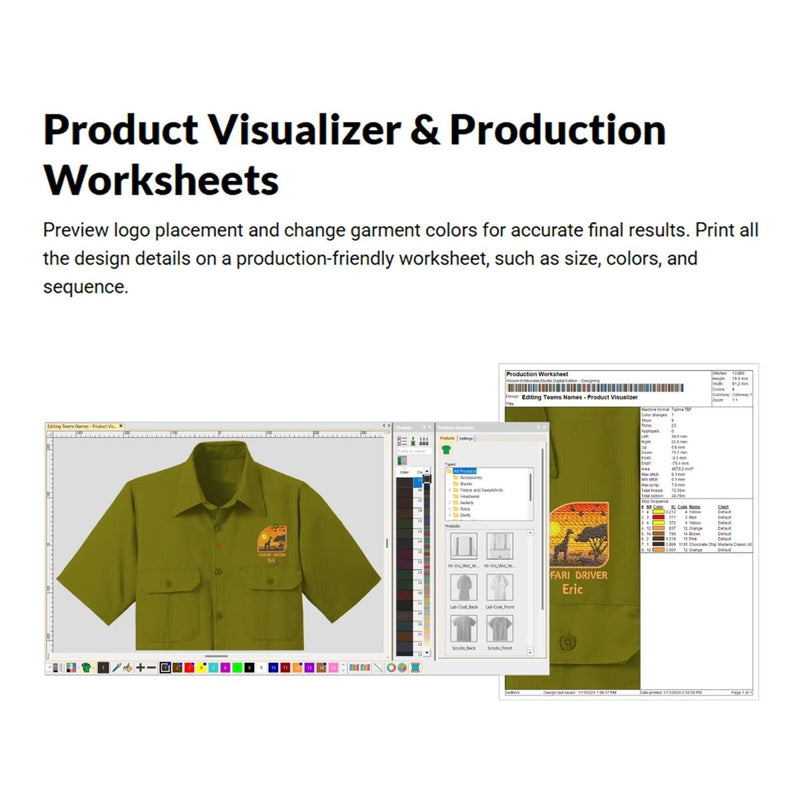 Wilcom EmbroideryStudio Editing Software 2026 Full License - Swing Design