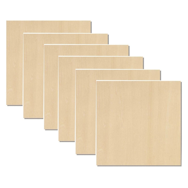 xTool 1/8" Basswood Plywood Sheets -12in x 12in6 Pieces - Swing Design1