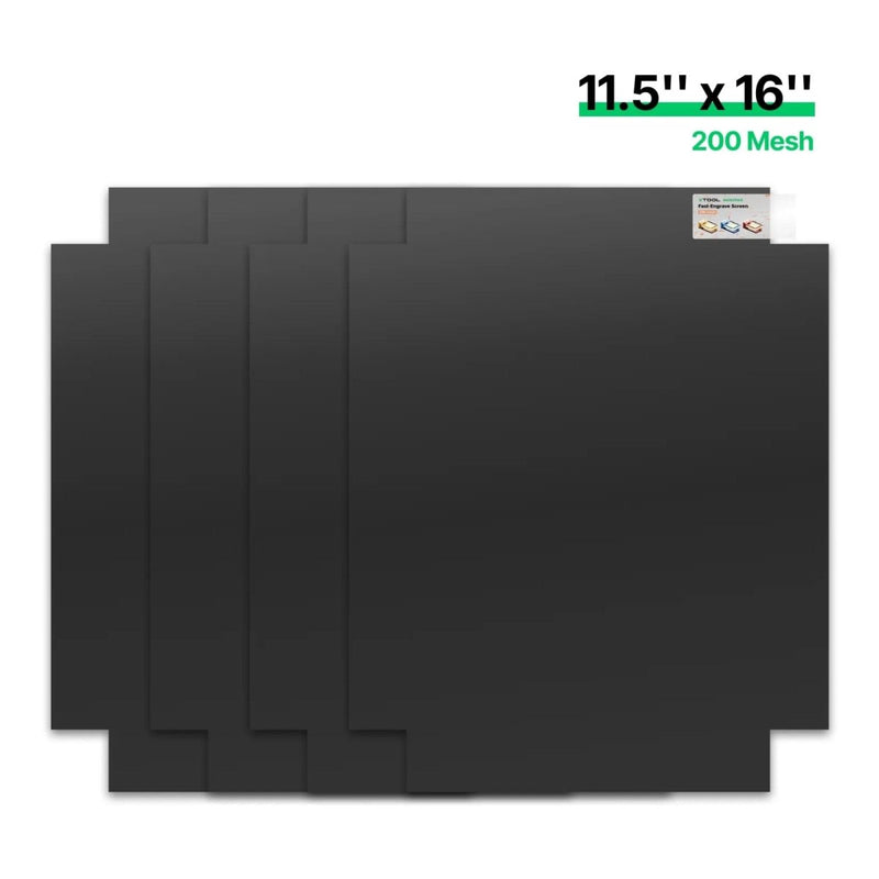 xTool 200 Mesh Polyester Fast-Engrave Screen 11.5" x 16" - 4 Pieces - Swing Design2