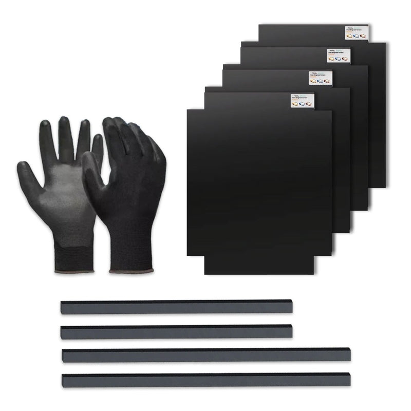 xTool 100 Mesh Polyester Fast-Engrave Screen 9" x 12" - 4 Pieces - Swing Design1