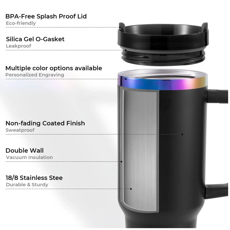 xTool 40oz Purple to Iridescent Tumbler w/ Removable Handle - 6 Pack - Swing Design8