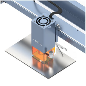 xTool D1 Pro 2.0 Laser Cutter & Engraver Bundle w/ Rotary & Cutting Kit - Grey Laser Engraver xTool 