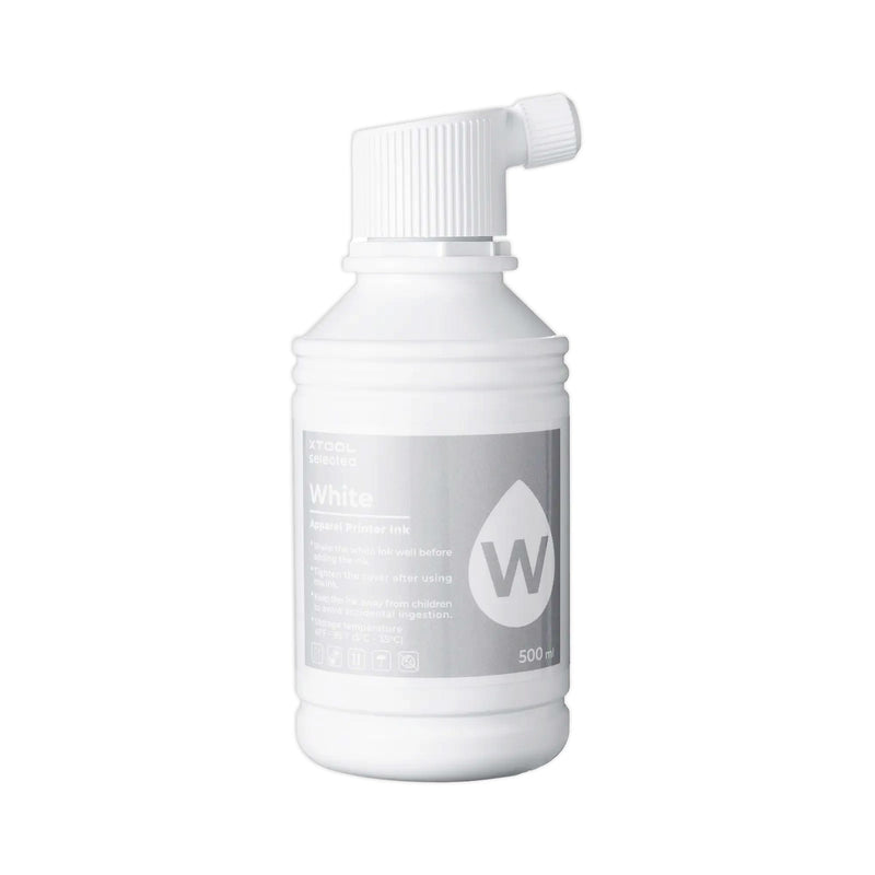 xTool DTF Apparel Printer 500ml Ink Set Refills - CMYK+W DTF xTool