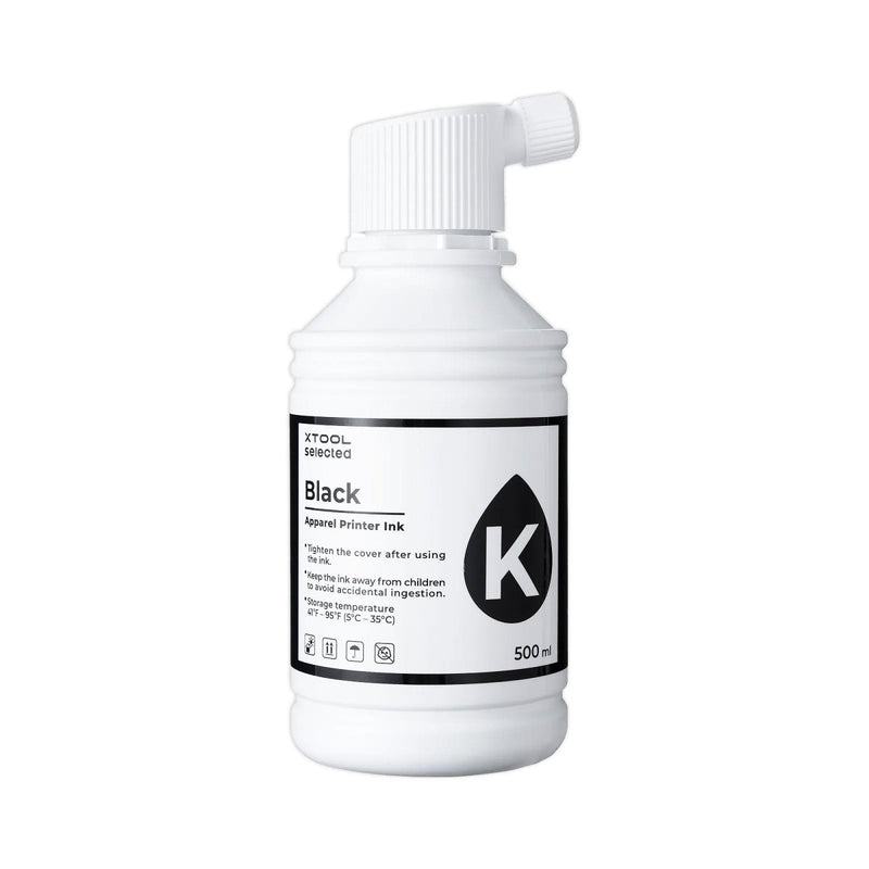 xTool DTF Apparel Printer 500ml Ink Set Refills - CMYK+W - Swing Design