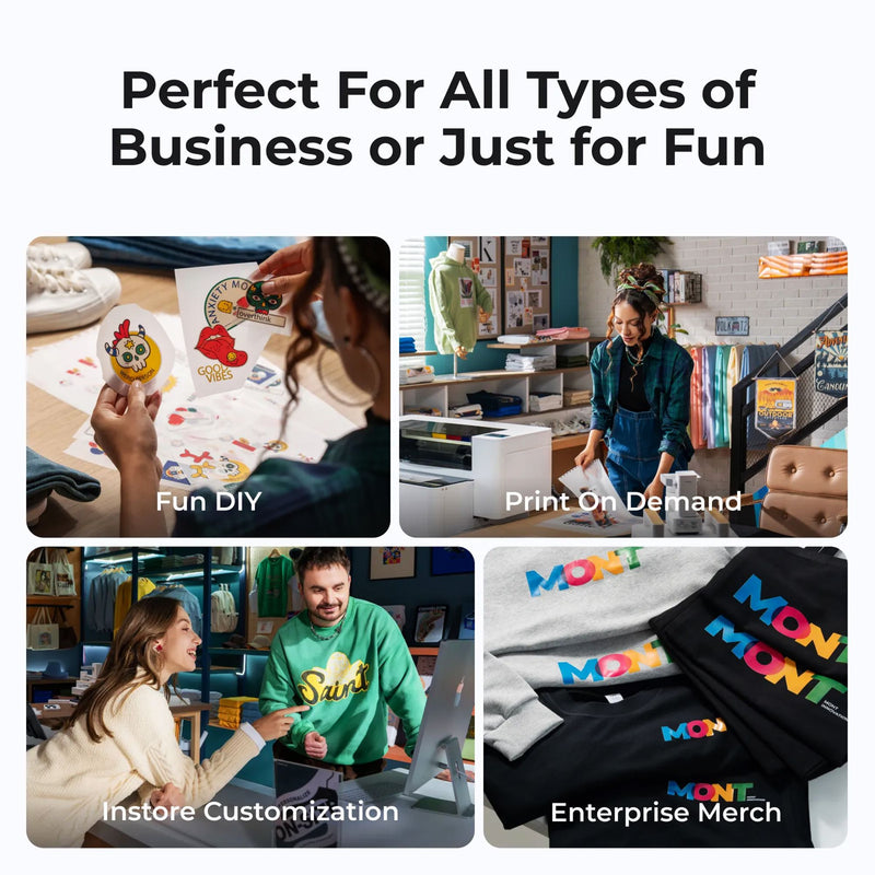 xTool DTF Apparel Printer Bundle with Oven & Shaker DTF Bundles xTool