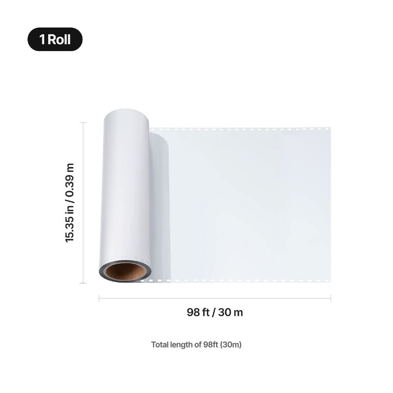 xTool DTF Apparel Printer Silver Foil Film Roll - 30m - Swing Design5