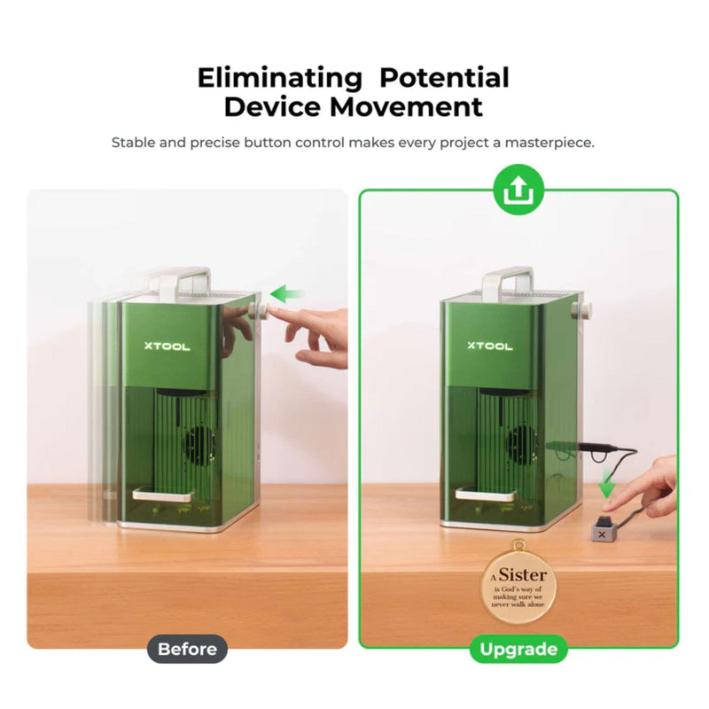 xTool F1 & F1 Ultra Button Switch Laser Engraver Accessories xTool