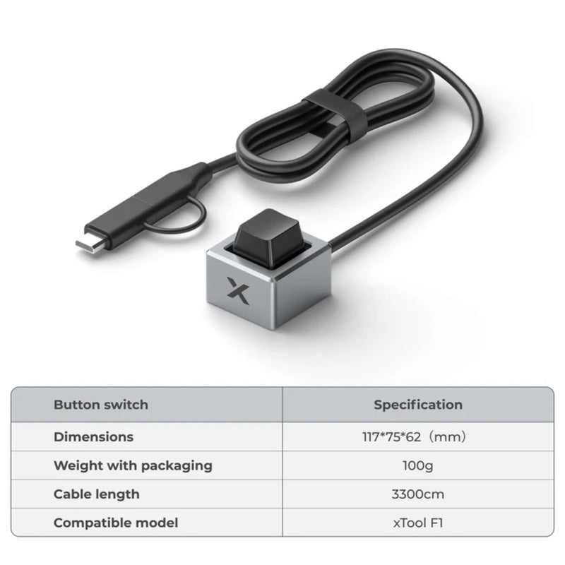 xTool F1 & F1 Ultra Button Switch Laser Engraver Accessories xTool