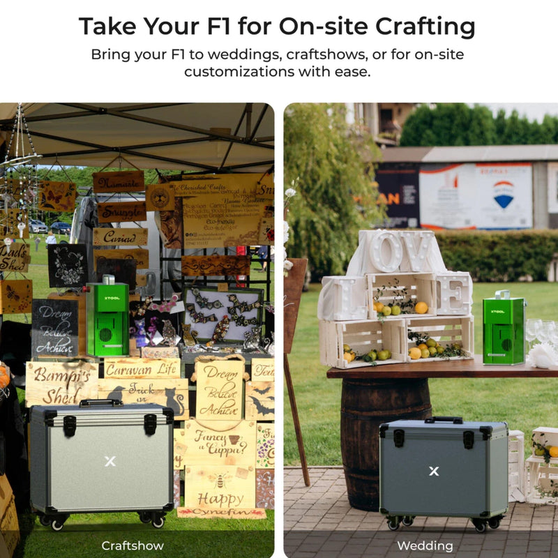 xTool F1 Rolling Hard Case Laser Engraver Accessories xTool