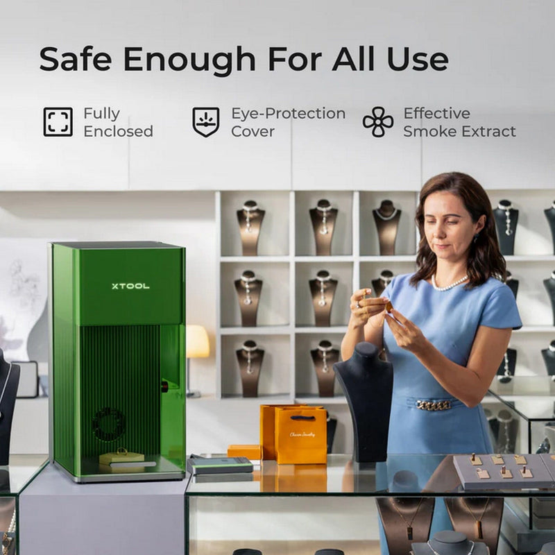 xTool F1 ULTRA 20W Fiber & Diode Dual Laser Engraver with Air Filter Laser Engraver xTool