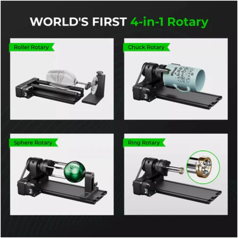 xTool F1 ULTRA 20W Laser Engraver with Conveyor, 4-in-1 Cup Spinner & Filter Laser Engraver xTool
