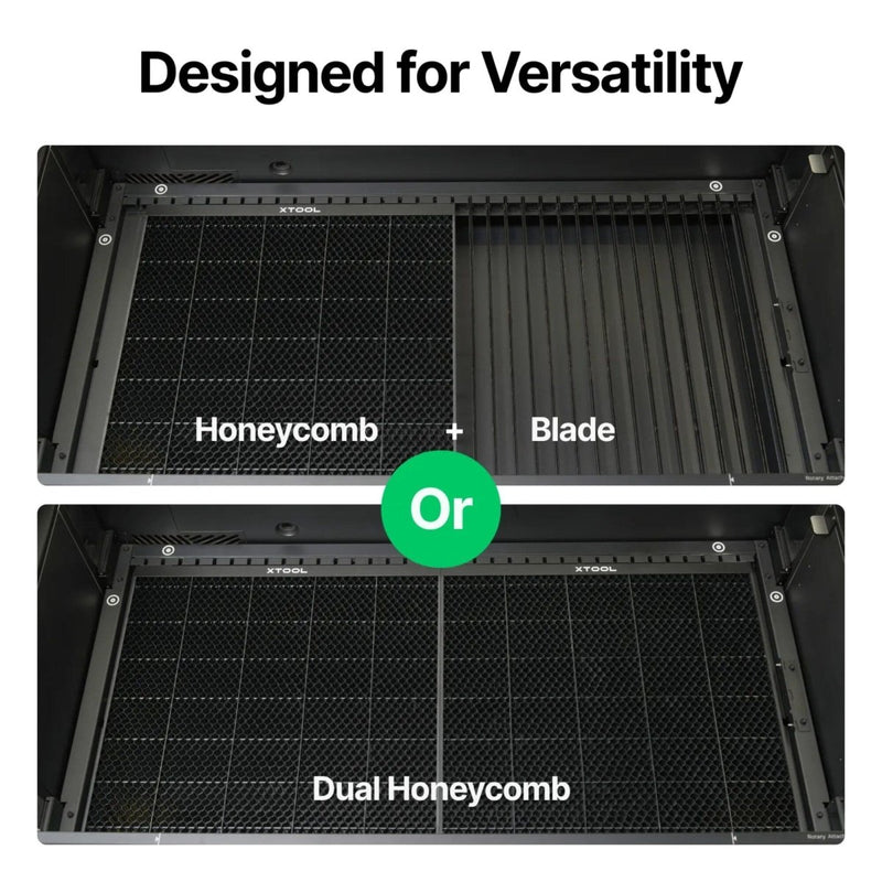 xTool P3 Ultra-Lightweight Honeycomb Panel 18.3in x 17.4in - Swing Design