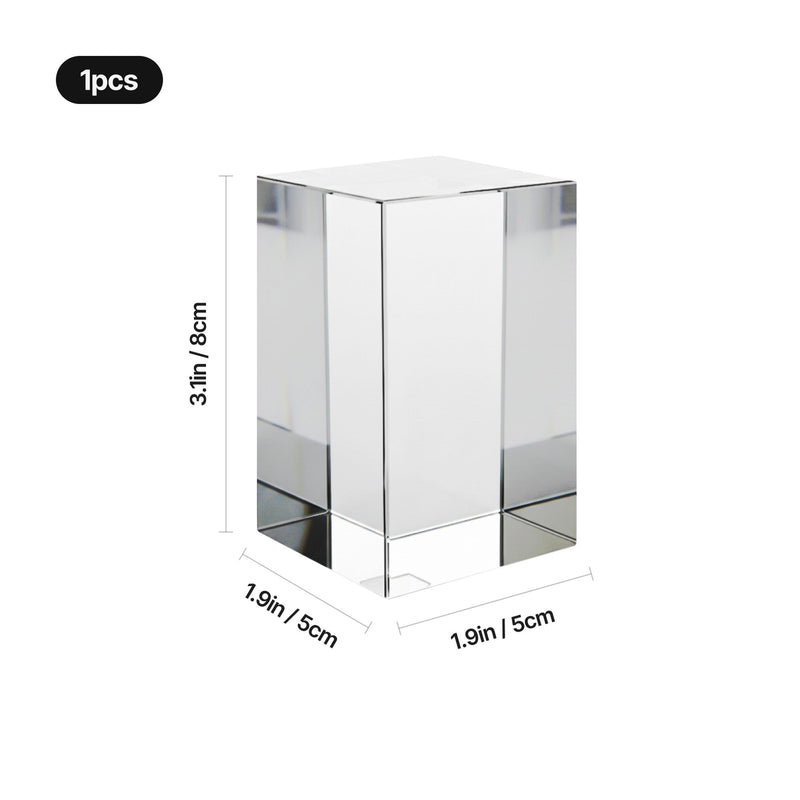 xTool K9 Glass Rectangle Crystal For xTool F2 Ultra UV Laser Engraver - 3 Pack Laser Engraver Accessories xTool