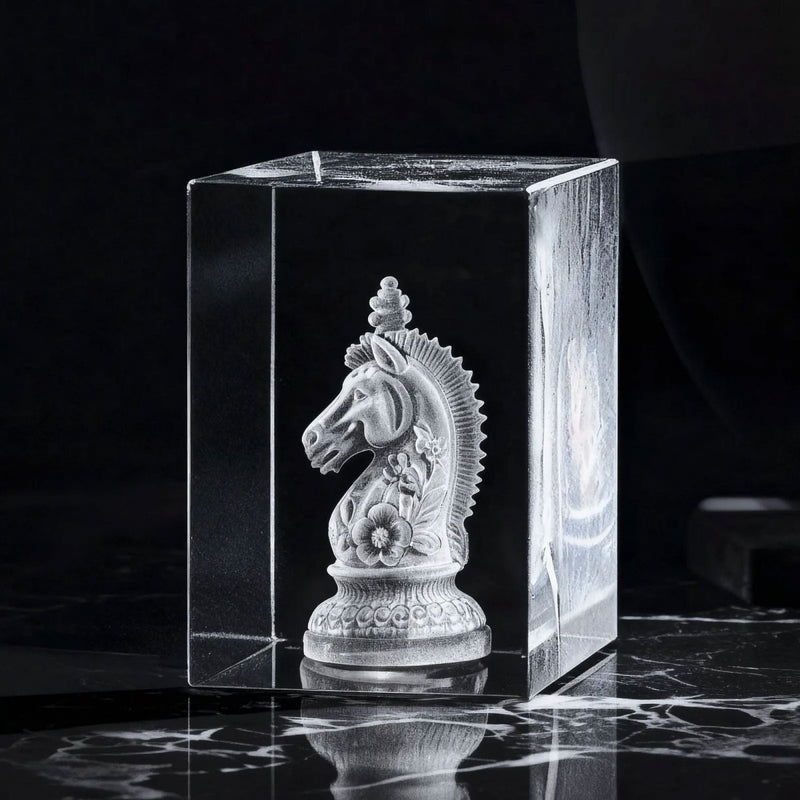 xTool K9 Glass Rectangle Crystal For xTool F2 Ultra UV Laser Engraver - Swing Design