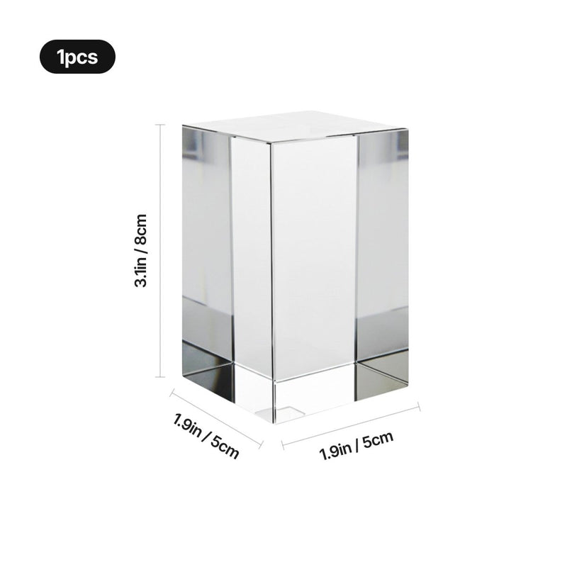xTool K9 Glass Rectangle Crystal For xTool F2 Ultra UV Laser Engraver - Swing Design