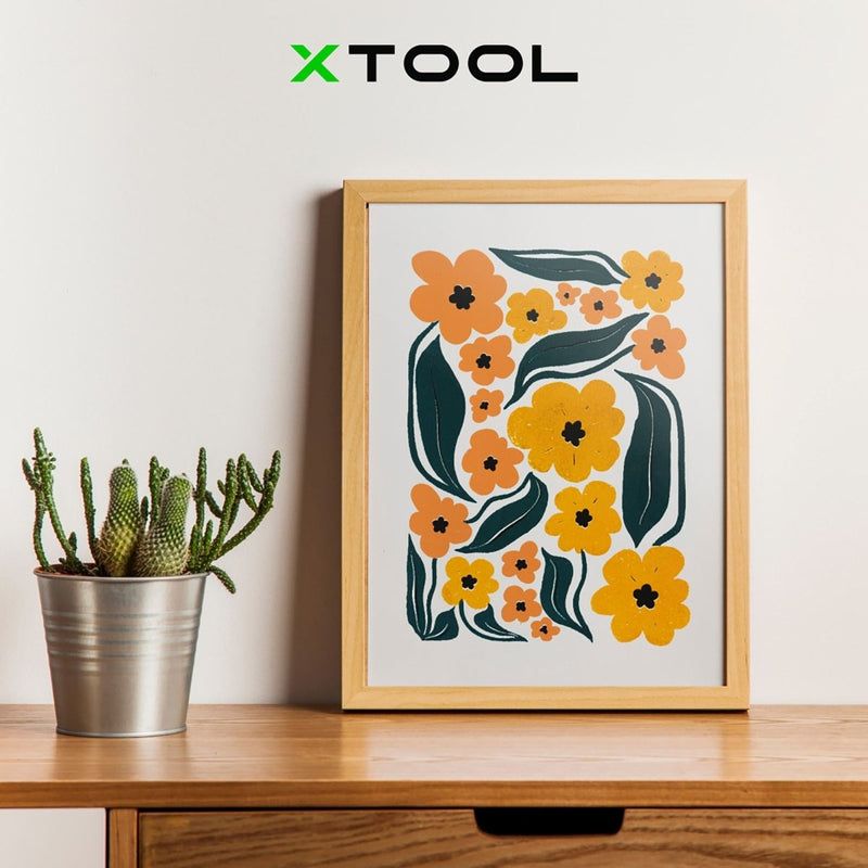 xTool Laser Screen Printing Kit - Single Frame Bundle - Swing Design