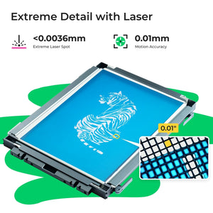 xTool Laser Screen Printing Kit - Single Frame Bundle Laser Engraver xTool 