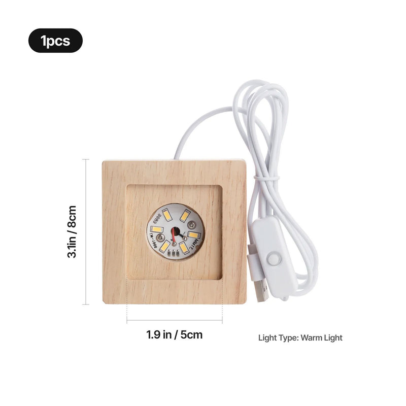 xTool LED Display Stand for Rectangular Crystal Block - 3 Pack Laser Engraver Accessories xTool