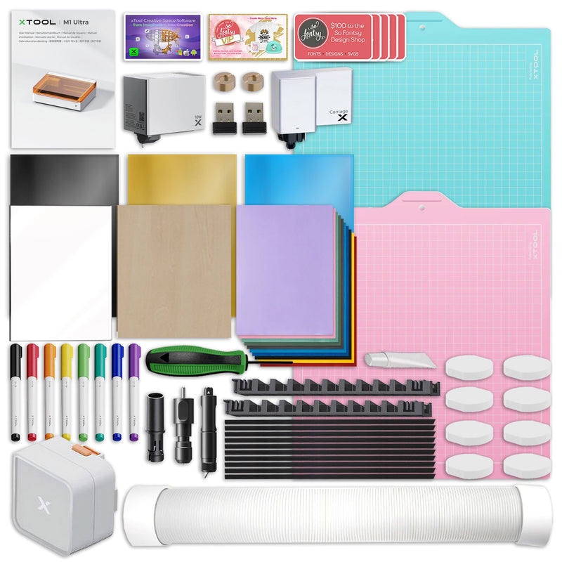 xTool M1 ULTRA 10W 4-in-1 Laser Cutter & Engraver Machine Bundle Laser Engraver Swing Design