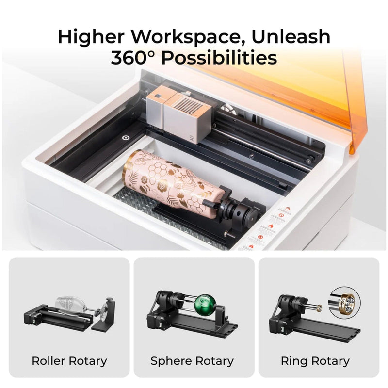 xTool M1 ULTRA Riser Base with Honeycomb - 5" Total Workspace Height Laser Engraver Accessories xTool