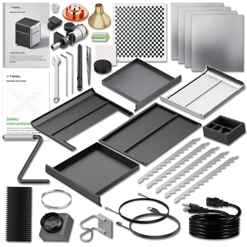 xTool MetalFab 1200w Laser Welder & CNC Professional Business Bundle - Swing Design