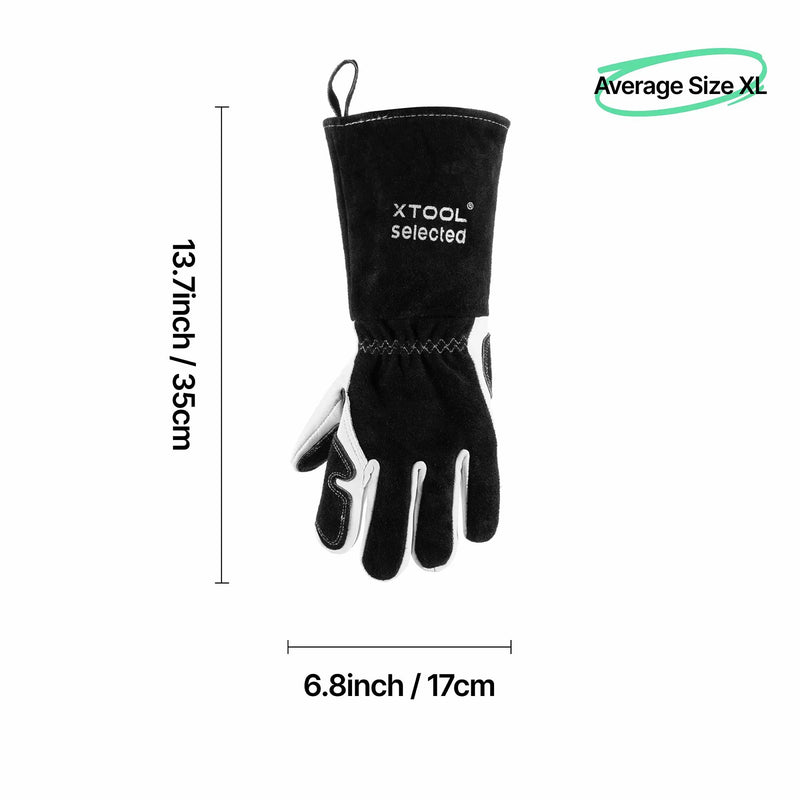 xTool MetalFab 14in Laser Welding Gloves Laser Engraver xTool