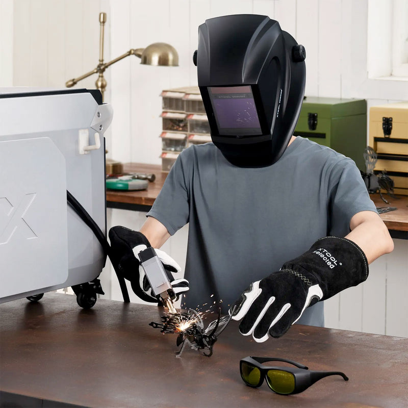 xTool MetalFab 14in Laser Welding Gloves Laser Engraver xTool