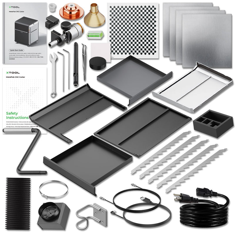 xTool MetalFab 800w Laser Welder & CNC Cutting Machine Bundle Laser Engraver xTool