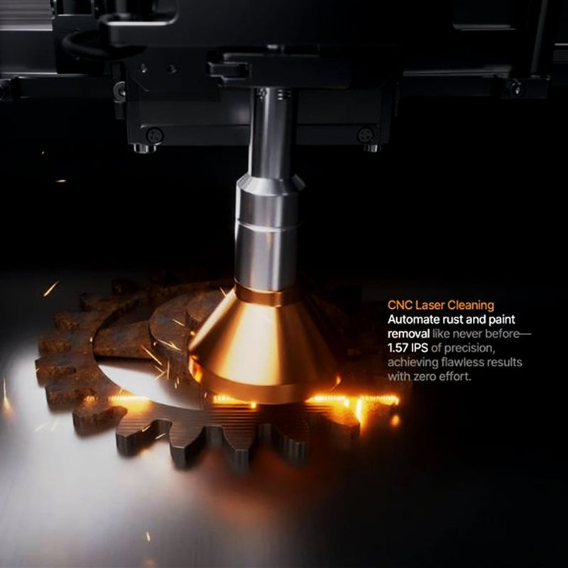 xTool MetalFab CNC Cleaning Nozzle - Remove Rust & Paint - Swing Design2