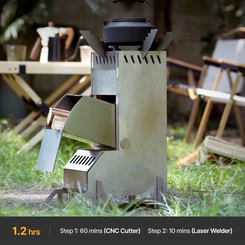 xTool MetalFab CNC Cutter (MetalFab Welder Required) - Swing Design
