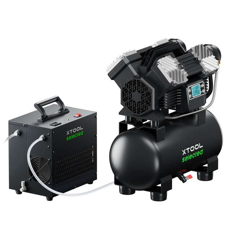 xTool MetalFab Selected Air Compressor & Air Dryer Laser Engraver xTool
