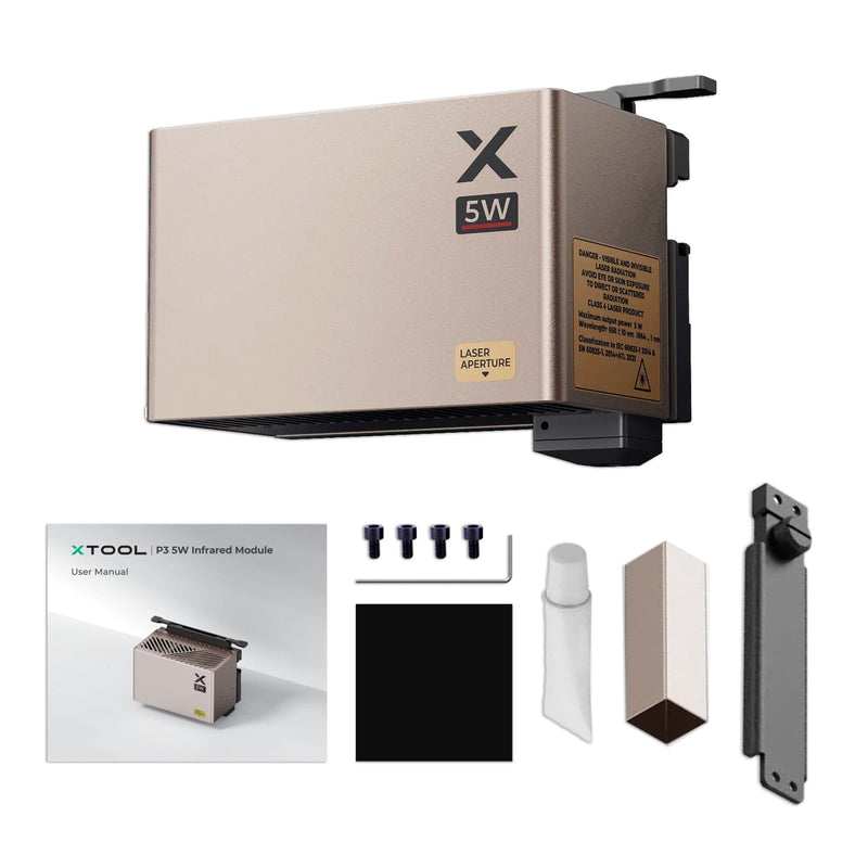 xTool P3 5W IR Laser Add-on Module for Metal Engraving Laser Engraver Accessories xTool