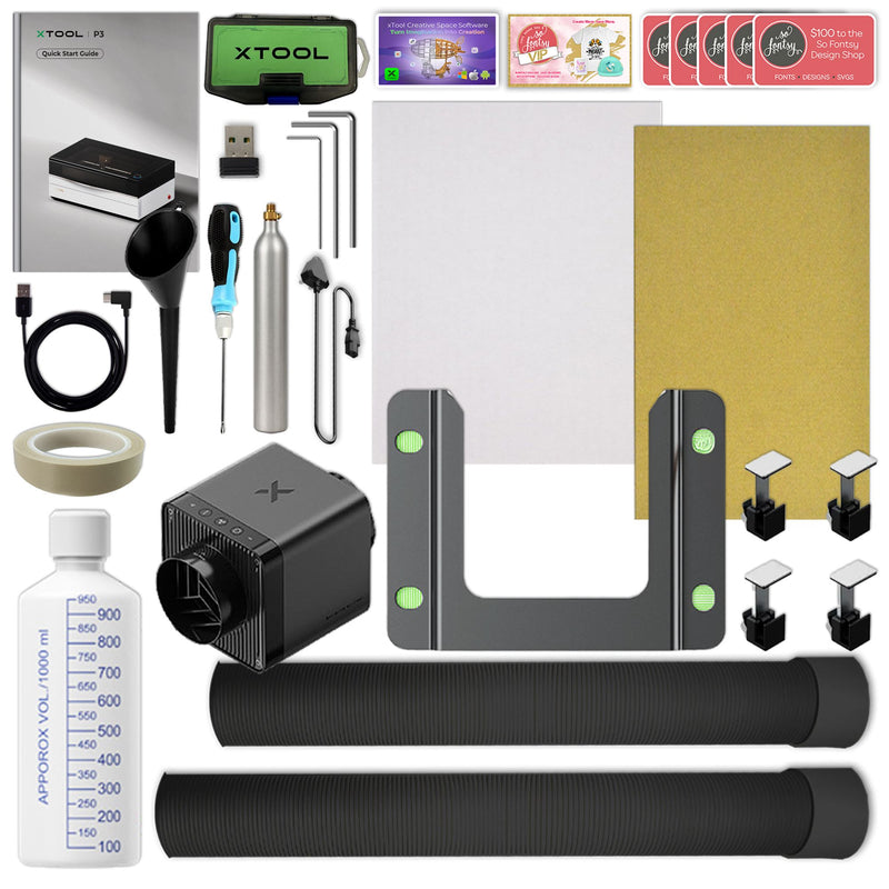 xTool P3 80W CO2 Laser Cutter & Engraving Machine with Intelligent Automation Laser Engraver xTool