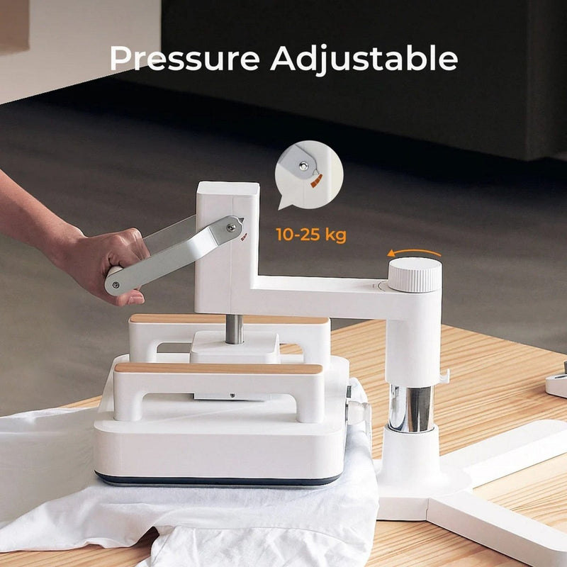 xTool 3-in-1 Portable Heat Press with Swing Away Stand Attachment & Mini Press - Swing Design