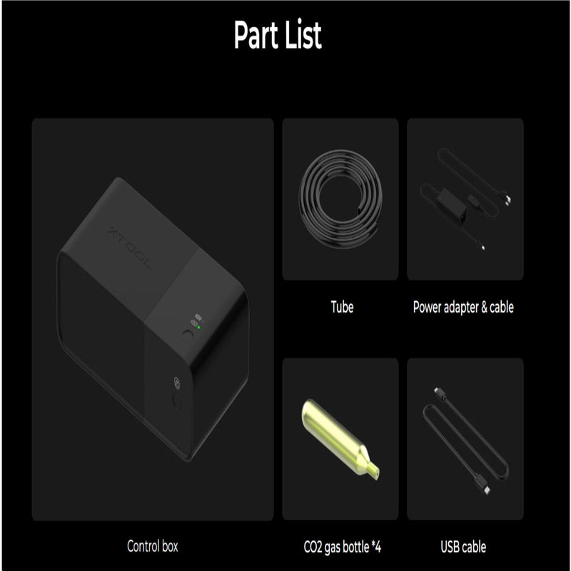 xTool S1 & F1 Ultra Fire Safety Set Fire Detection/Fire Extinguishing Attachment Laser Engraver Accessories xTool