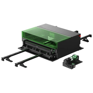 xTool S1 Laser Cutter & Engraver Machine Bundle w/ Rotary, Rail, Riser, Filter Laser Engraver xTool 