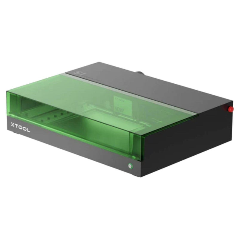 xTool S1 Laser Cutter & Engraver Machine Bundle w/ Rotary, Riser, Filter20W Diode Laser - Swing Design