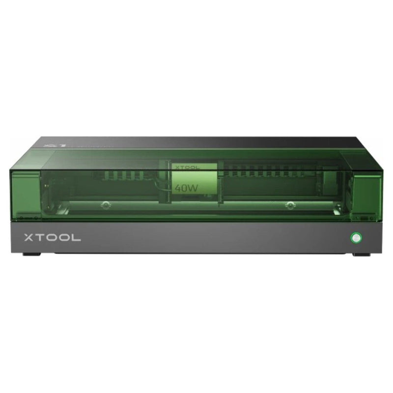 xTool S1 Laser Cutter & Engraver Machine Bundle w/ Rotary, Riser, Filter20W Diode Laser - Swing Design
