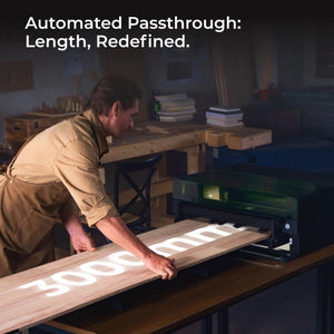 xTool S1 Laser Cutter & Engraver Machine with Screen Printing Bundle - White Laser Engraver xTool 