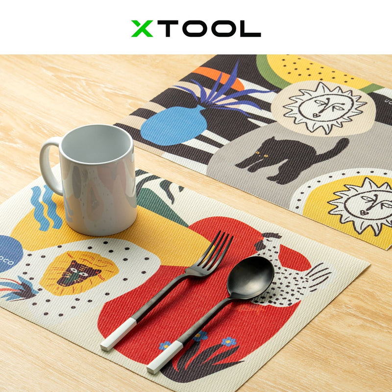 xTool S1 Laser Cutter & Engraver with Deluxe Screen Printing Bundle - White Laser Engraver xTool